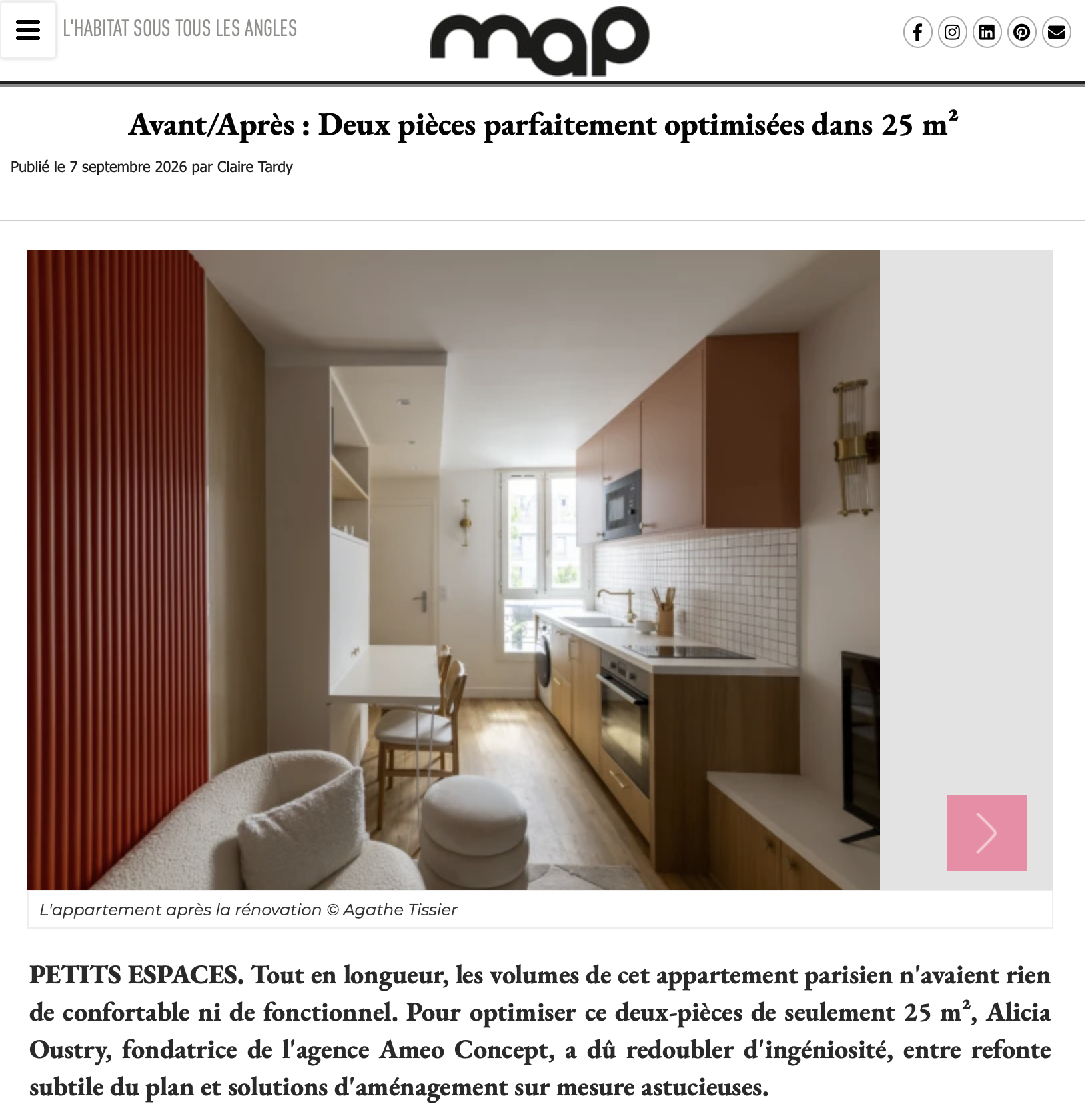 Maison à part – Avant/Après : Deux pièces parfaitement optimisées dans 25 m²